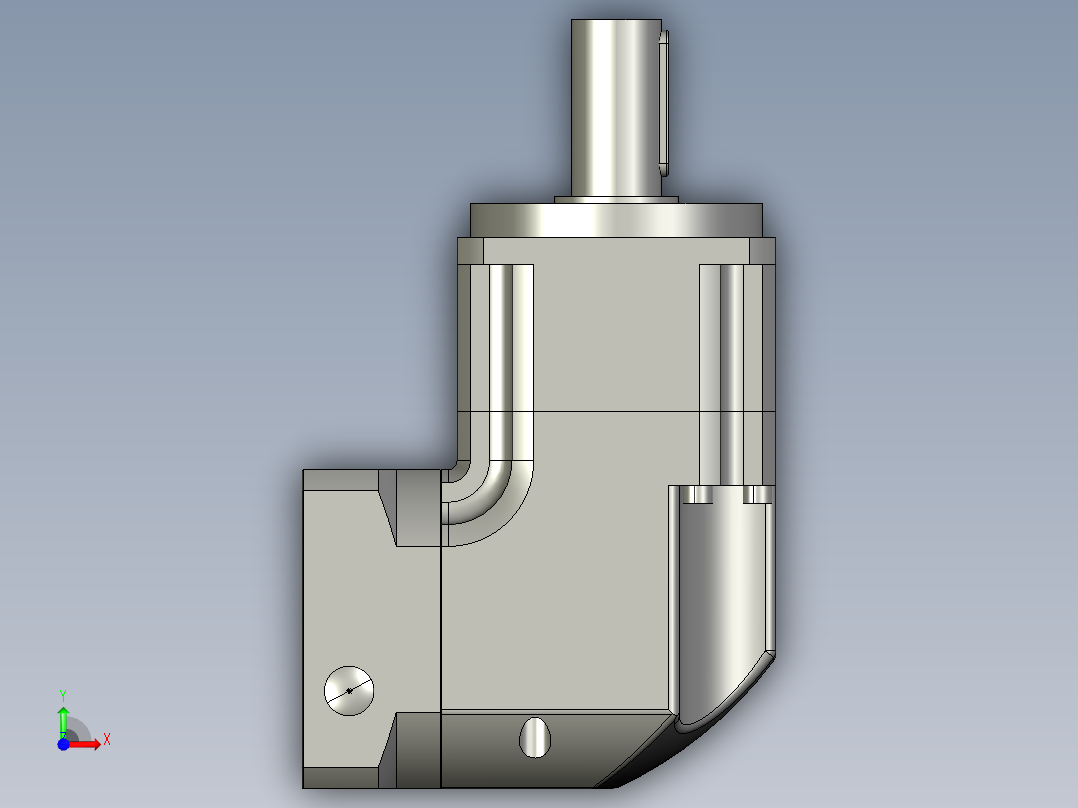 斜齿ZPGH142-L1 30-110-145-M8.STEP前视图