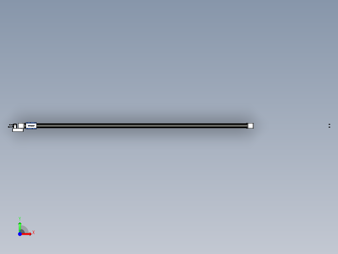 威洛博LB.GB同步带传动--欧规系列GB8-L96-S3550-BL-P40前视图