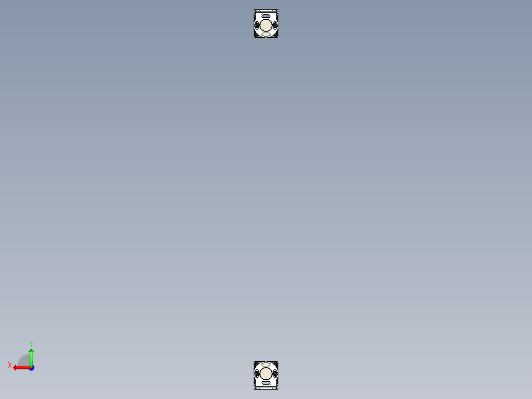 安全_区域传感器H2EL8810_30_30_3D后视图