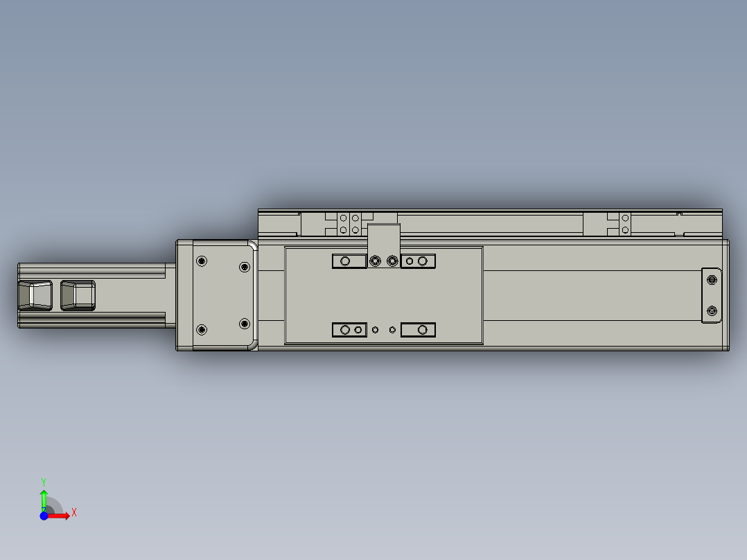 VF丝杆传动-一般环境VT6-L10-C-S120-BC-P10-C4前视图
