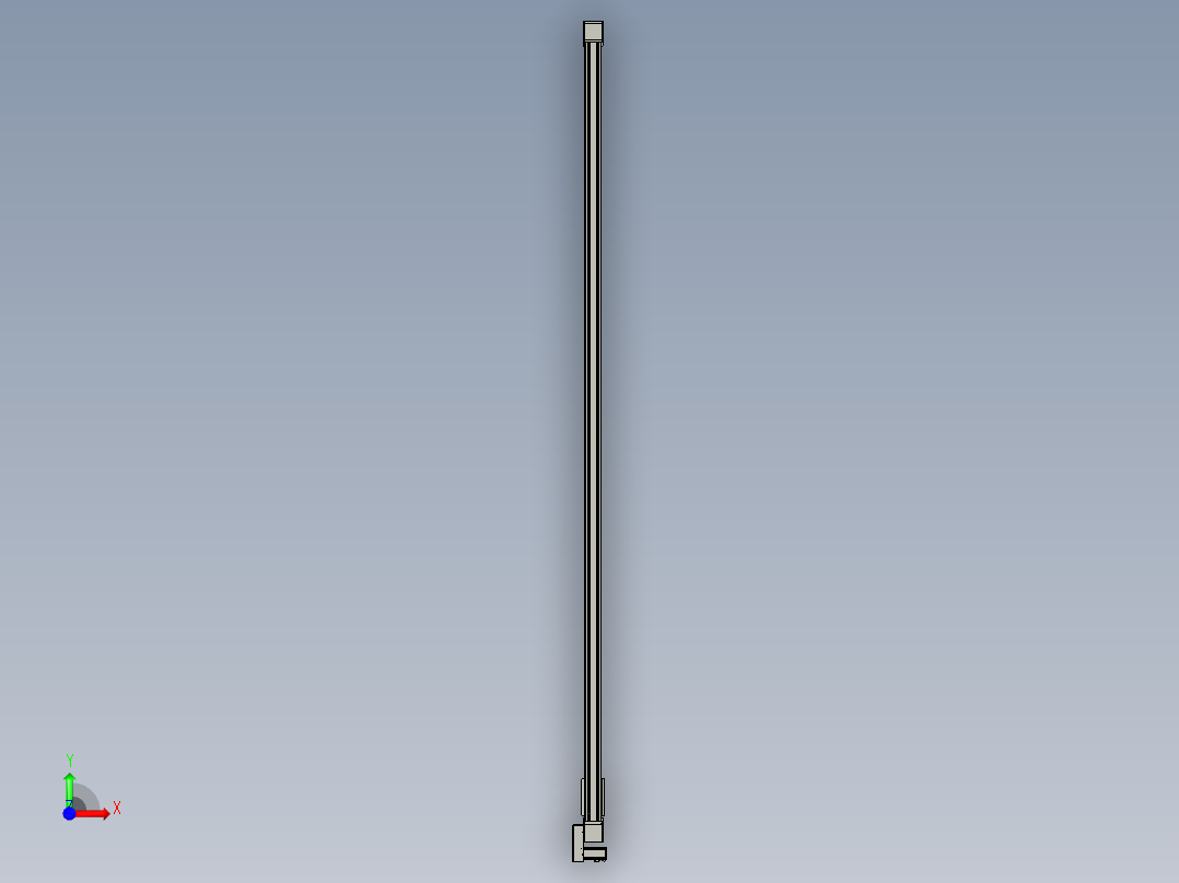 欧规系列-GB8-L96-S3600-BL-P40-MS3前视图