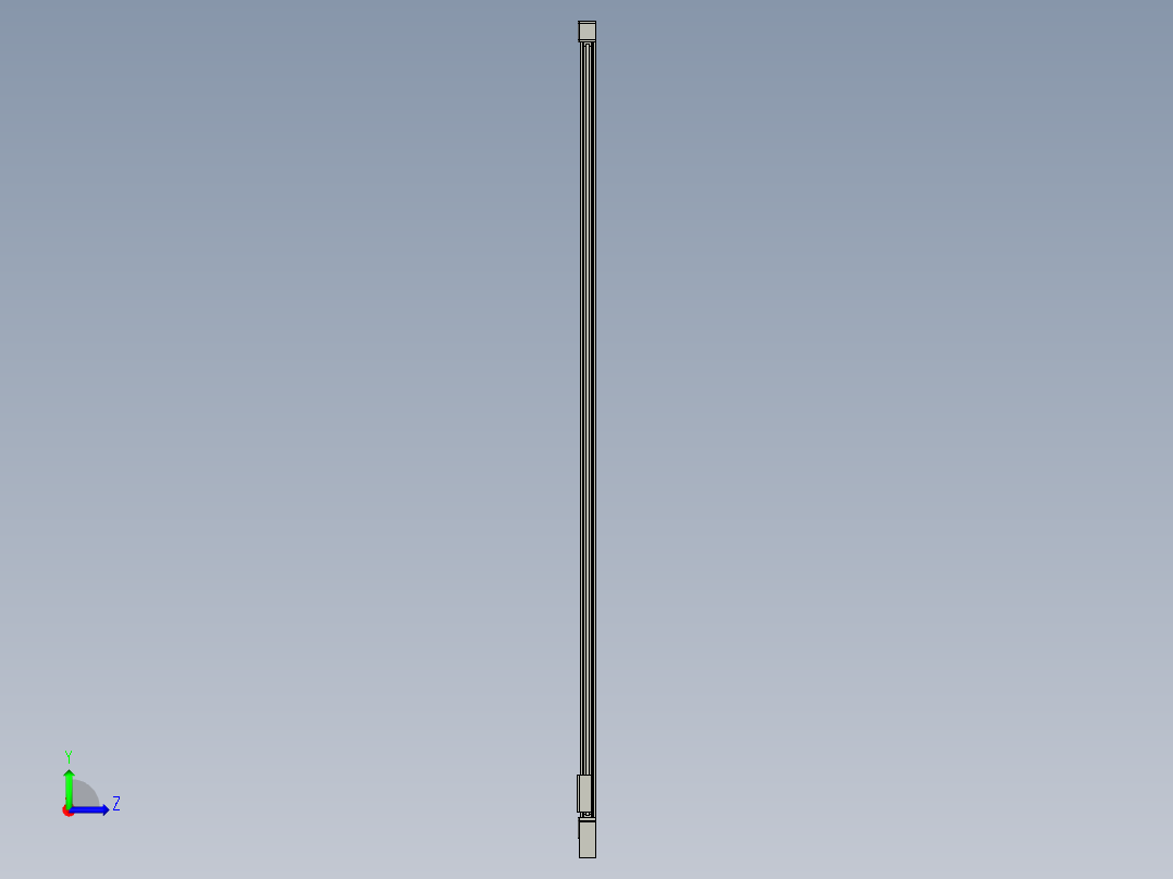 欧规系列-GB8-L96-S3600-BL-P40-MS3左视图