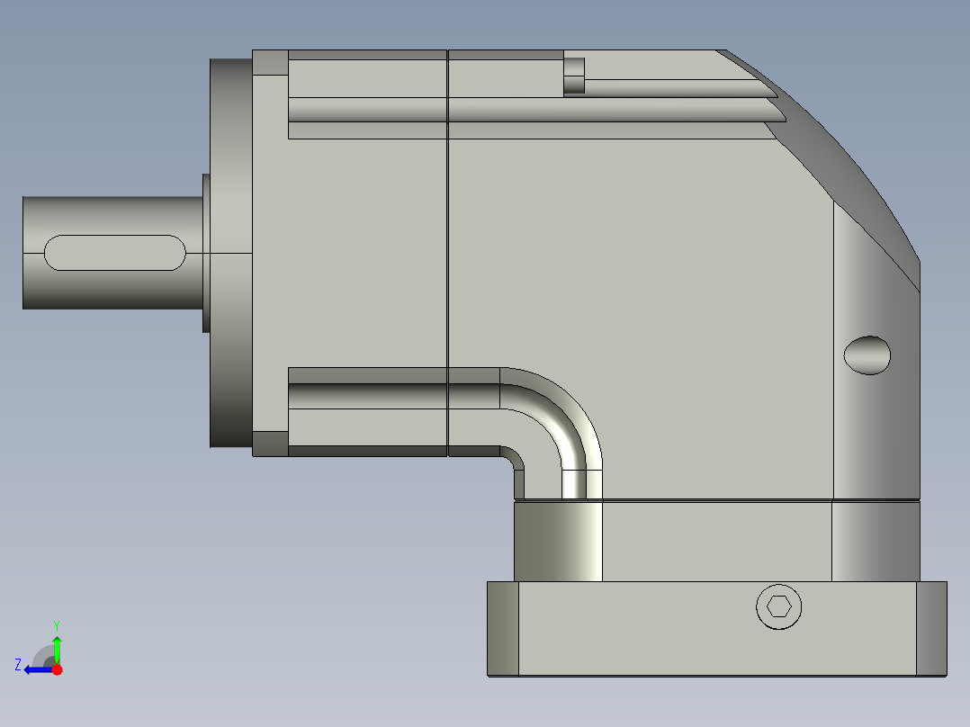 斜齿ZPGH115-L1 19-100-155-M10.STEP右视图
