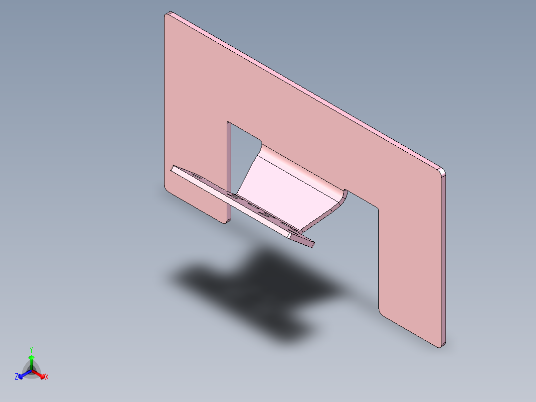 Stand-0428正等轴测图
