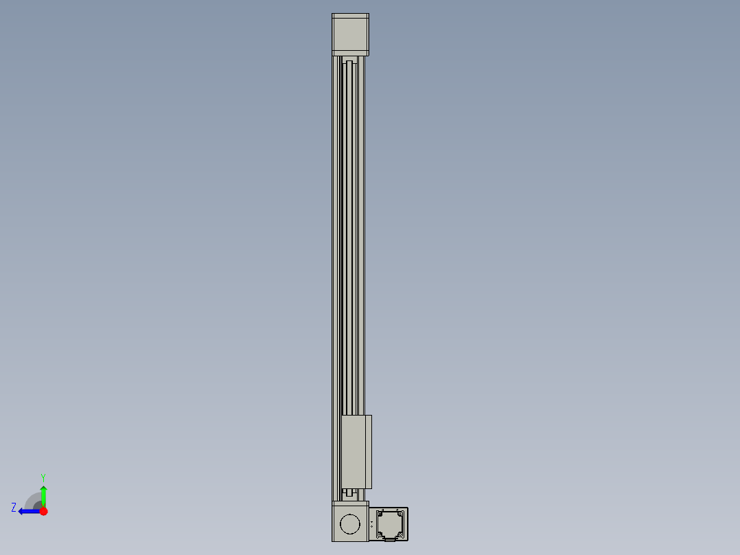 欧规系列-GB8-L96-S850-BLU-P40-MS3右视图