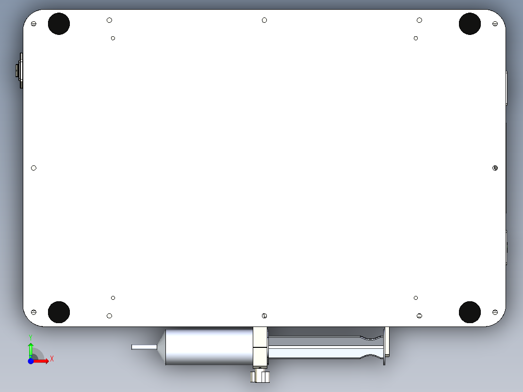 锂电实验室挤压涂布机前视图