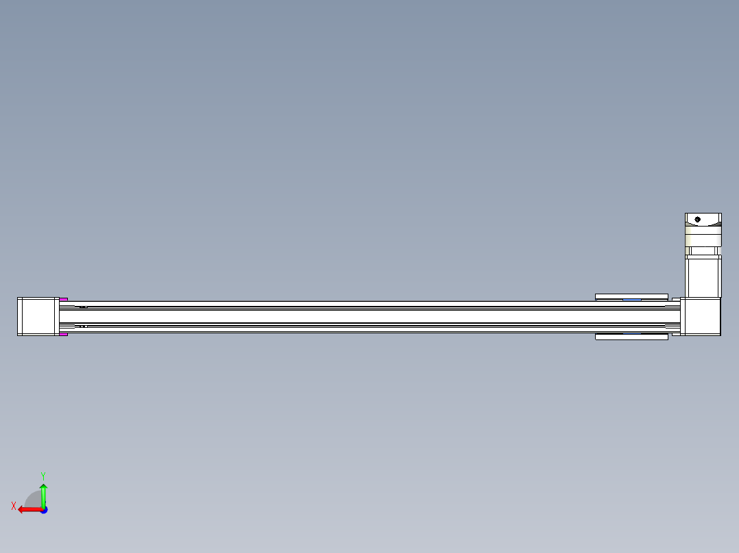 威洛博LB.GB同步带传动--欧规系列GB8-L192-S1300-BR-P75-K后视图