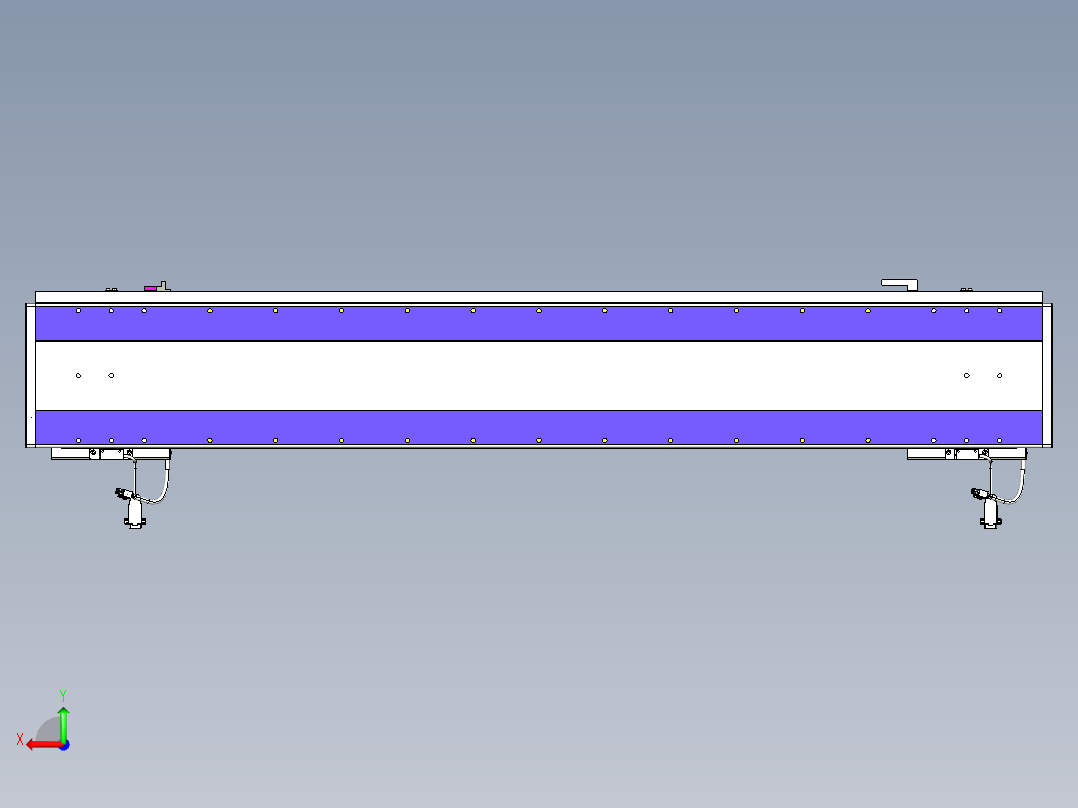 威洛博VL系列3d模型模组2VL22H2Y-S1100后视图