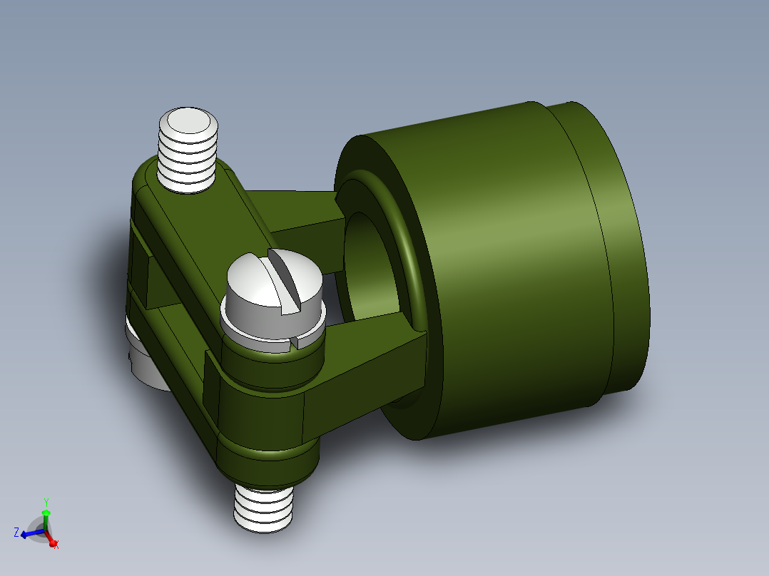 圆形连接器的后壳（电缆夹），尺寸08至24