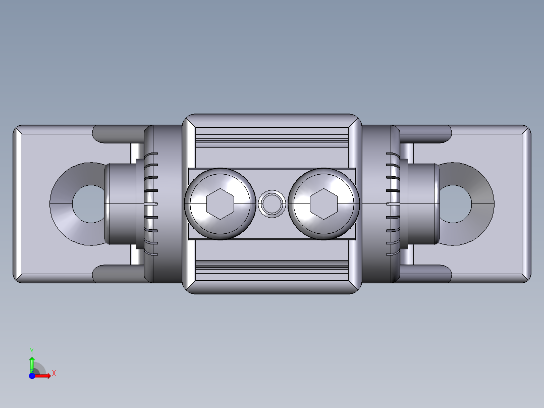 型材-BR 40X40 SWIVEL BEARING 3842532208前视图