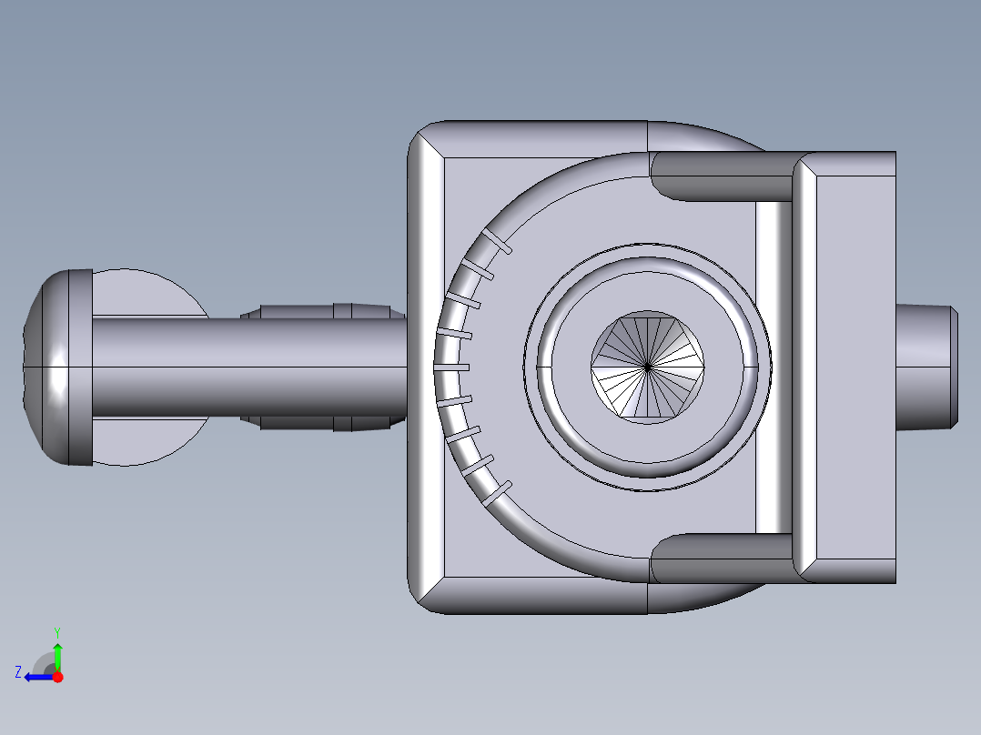 型材-BR 40X40 SWIVEL BEARING 3842532208右视图