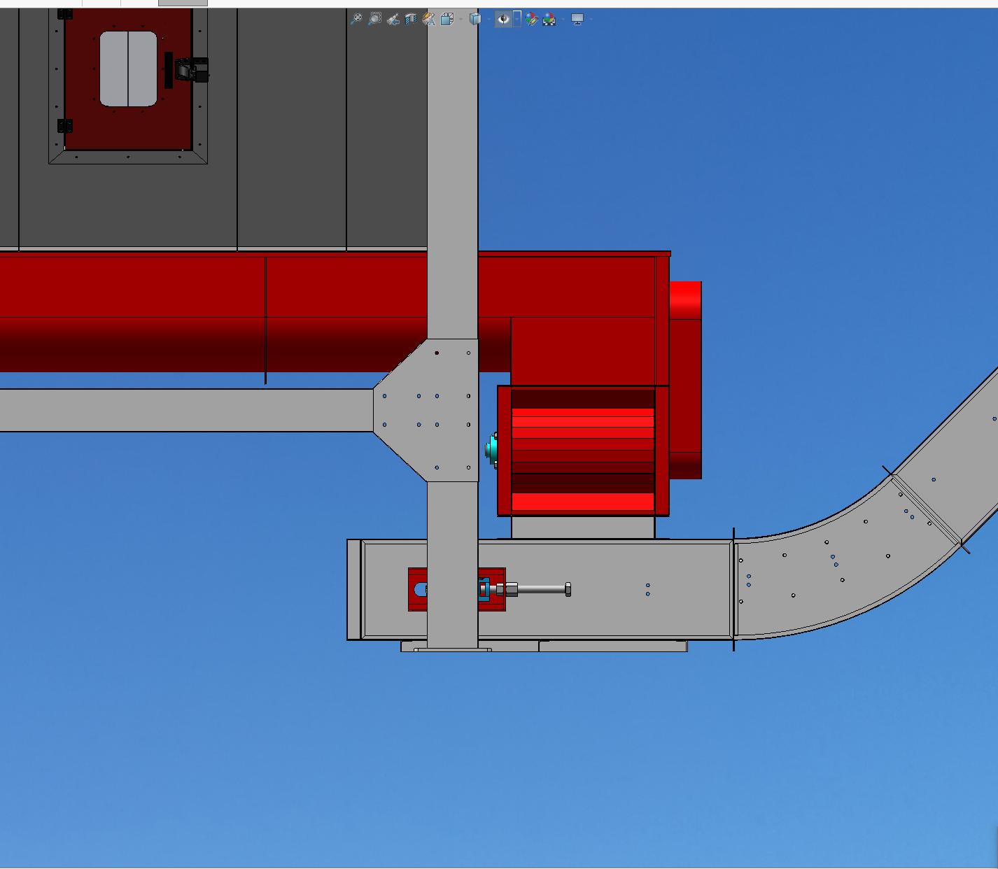 木工刮板料仓除尘器sw15可编辑