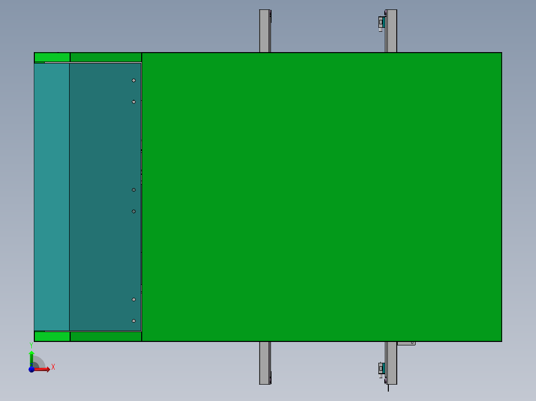 PCB贴标设备sw16可编辑前视图