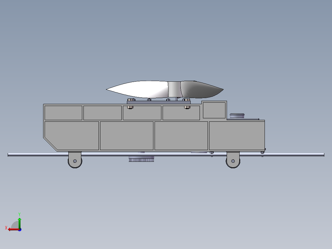 爬墙机器人sw18可编辑后视图