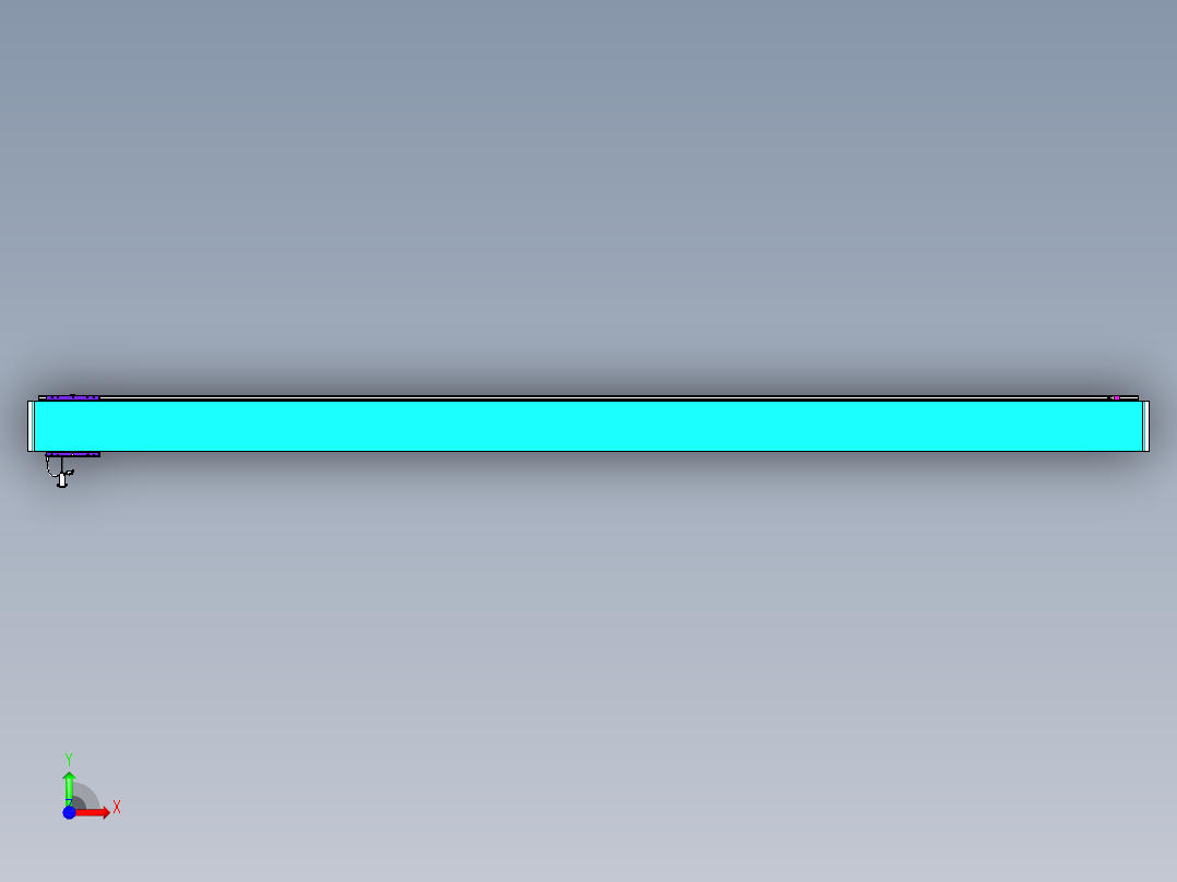 威洛博VL系列3d模型模组VL17E2Y-S3450前视图