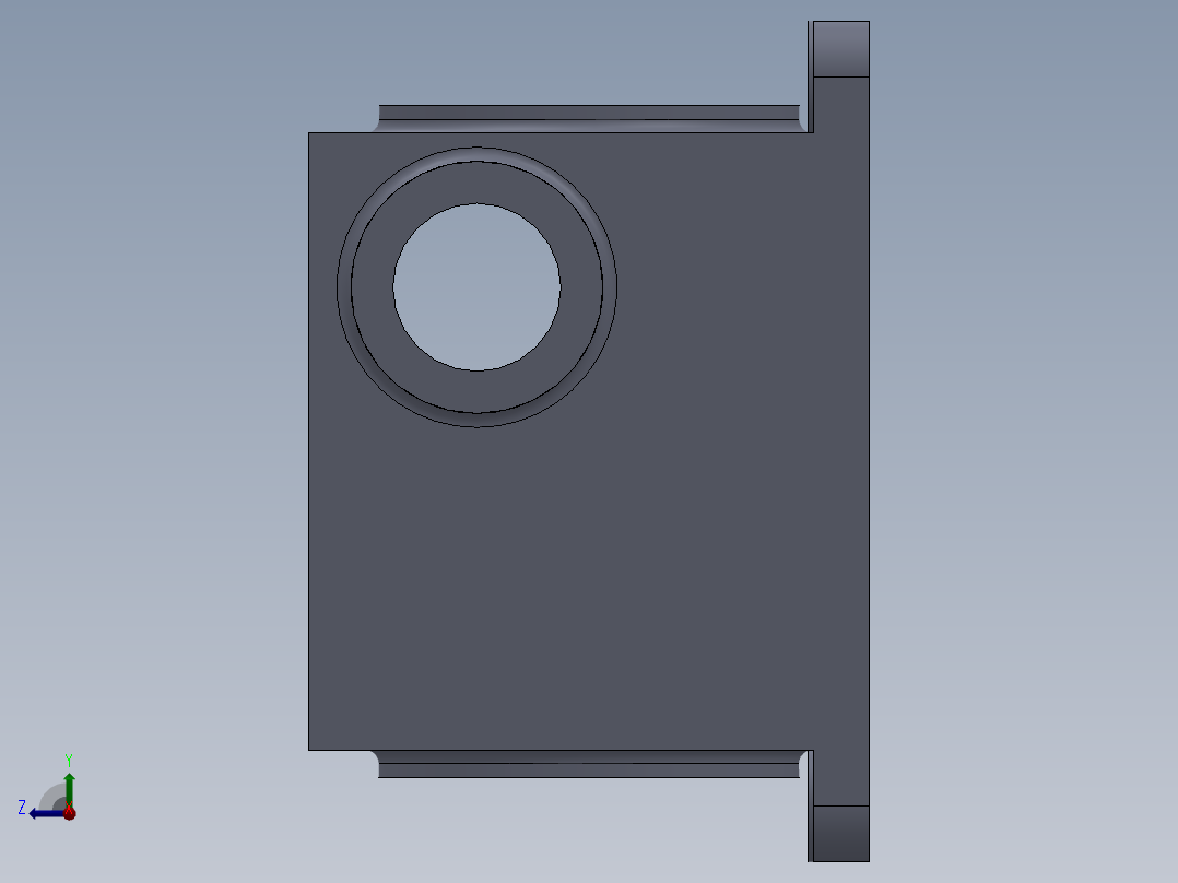 箱体加工工艺设计【含图和文档】右视图