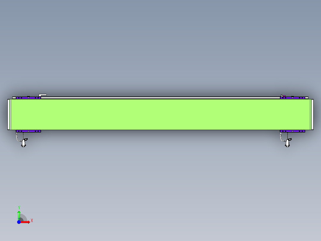 威洛博VL系列3d模型模组2VL22H2Y-S1700前视图
