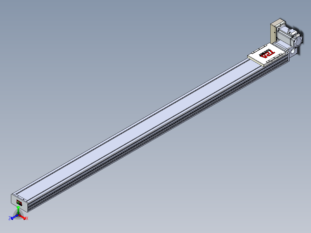 同步带全封闭直线模组TPA-HCB-110D-90-L1550-RU-Y-P40-N3