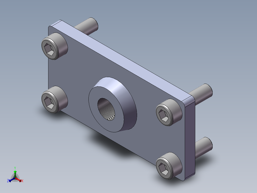 铝型材及其附件5.31.40.4080.M12正等轴测图