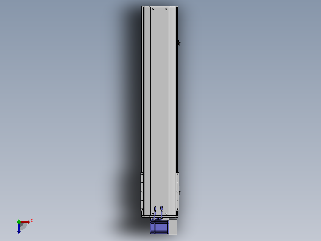 精密模组MT220-L150-900-RU-M75-C4俯视图