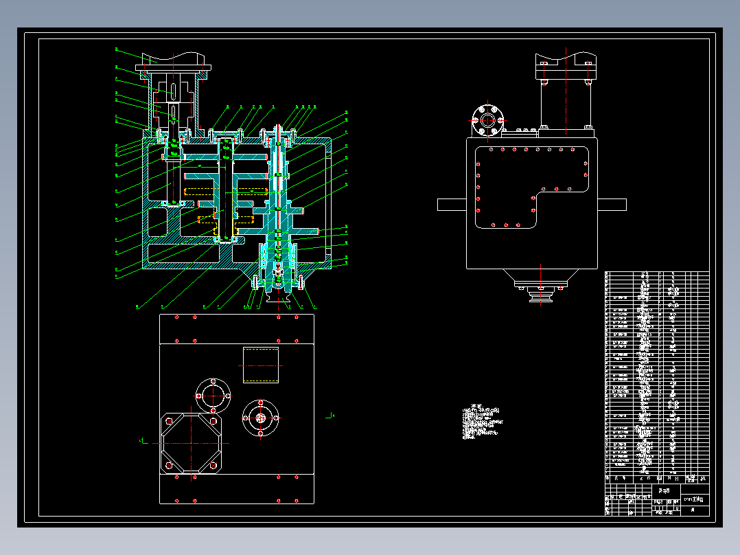 XK765卧式加工中心整体及主轴箱设计