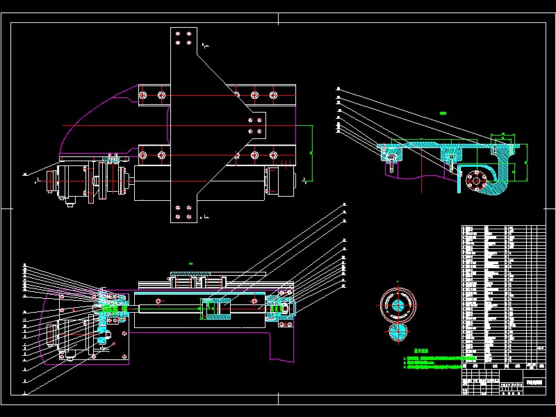 水下船舶清洗机器人结构设计【5张cad图纸和说明书】