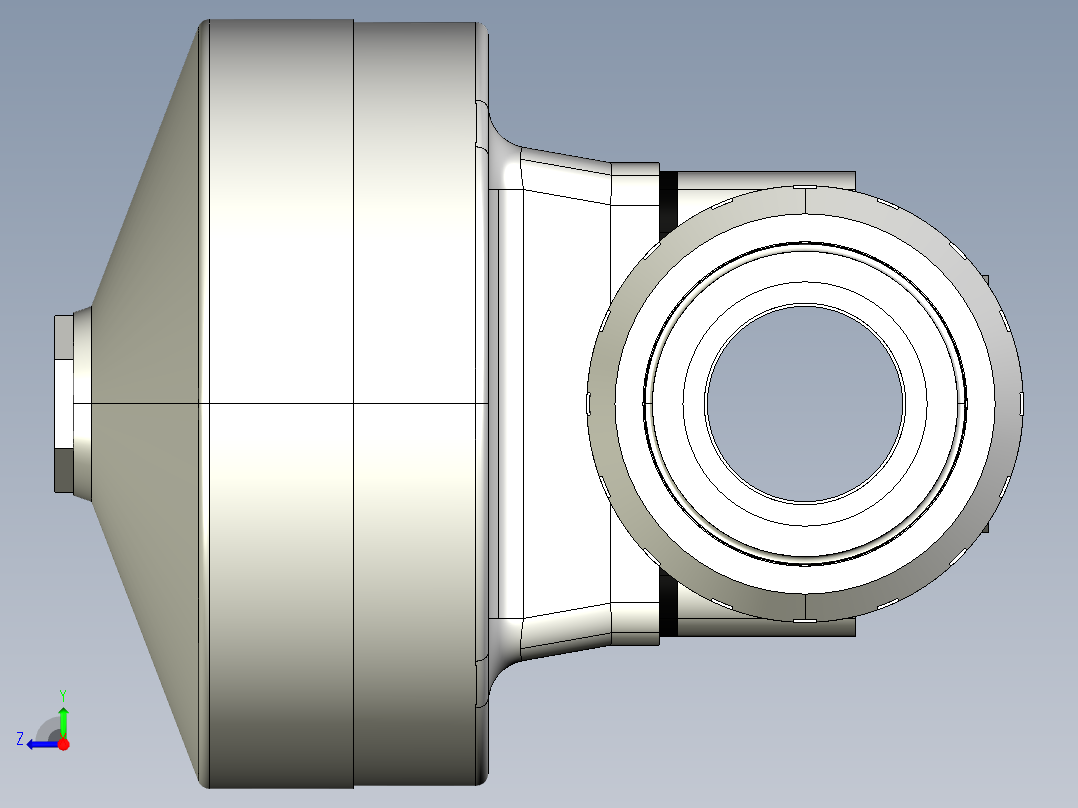 4DKMUICCP NO-DA 气动隔膜阀、常开型双作用，女性联盟结束，公制系列聚氯乙烯右视图