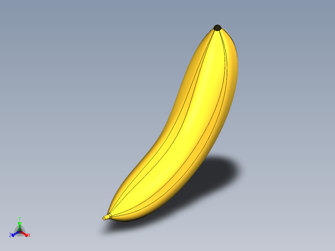 <span style='color: red'>香蕉</span>3d模型