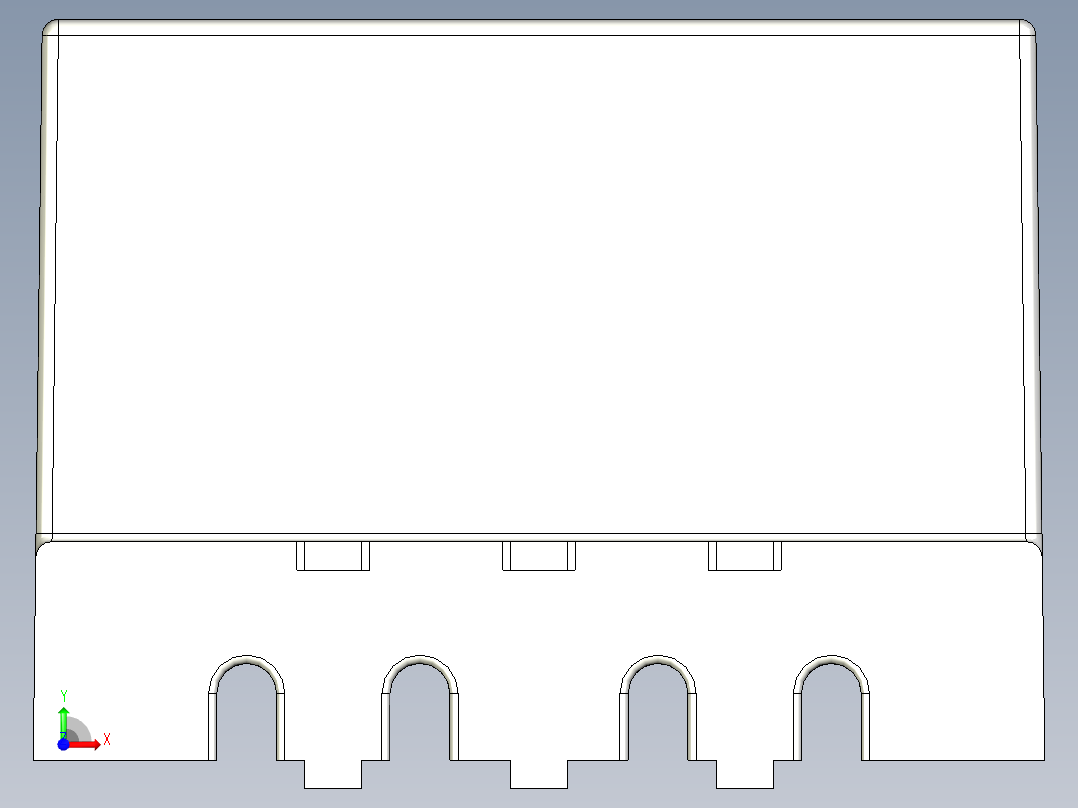 元器件3D封装N06111S149前视图