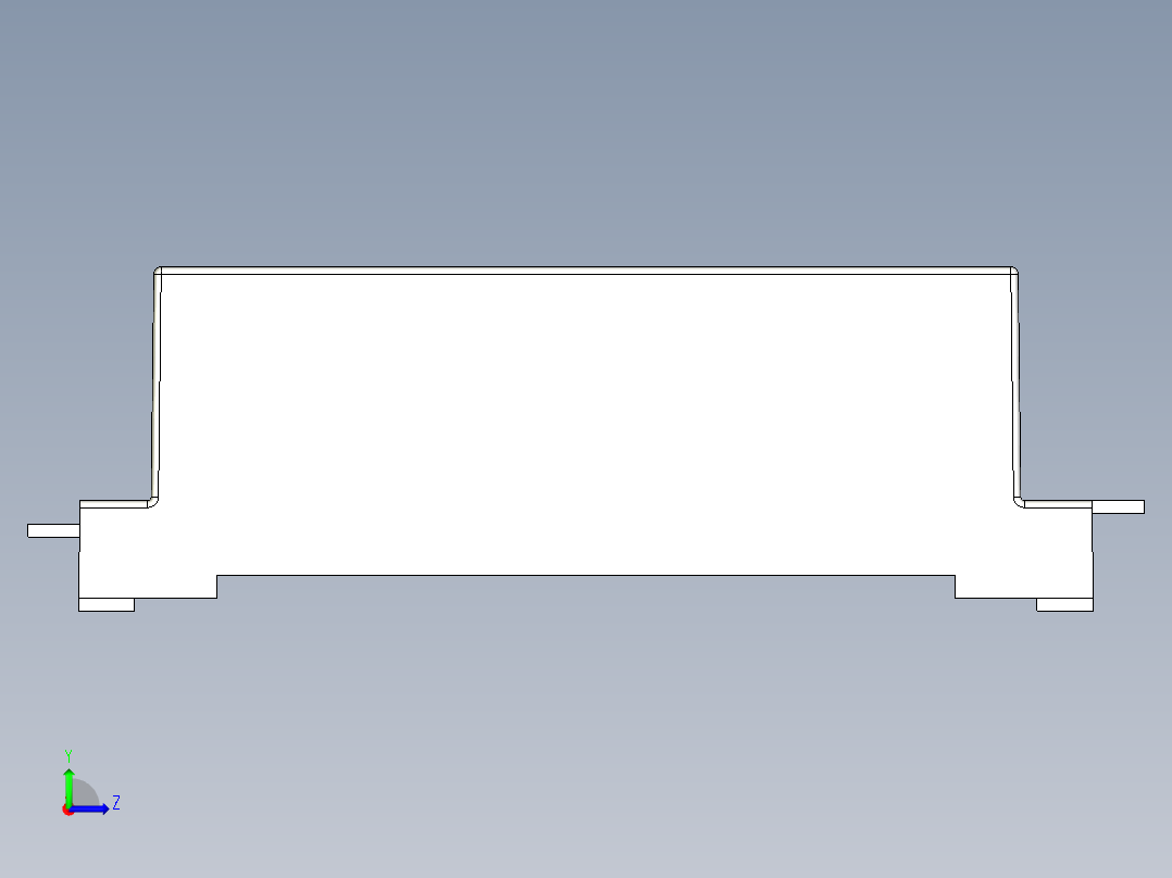 元器件3D封装N06111S149左视图