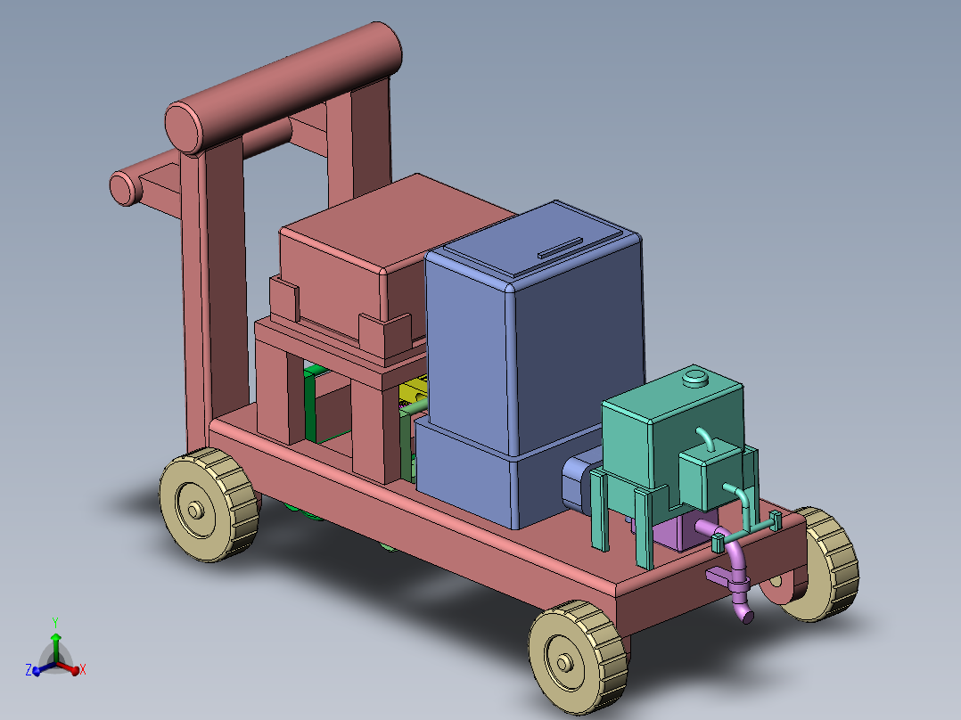 沥青道路维修装置