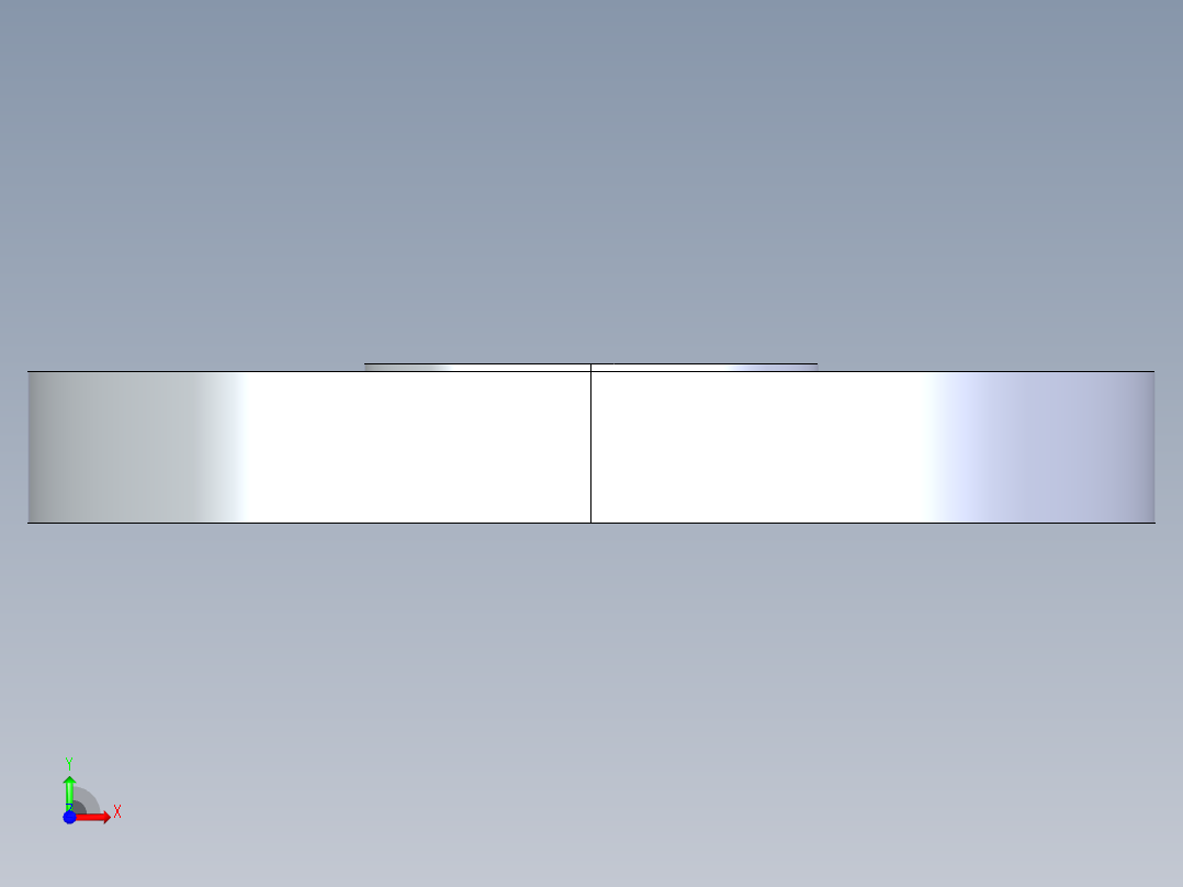 聚氯乙烯配件25-Sch80_Blind Flange_853-010_1in前视图