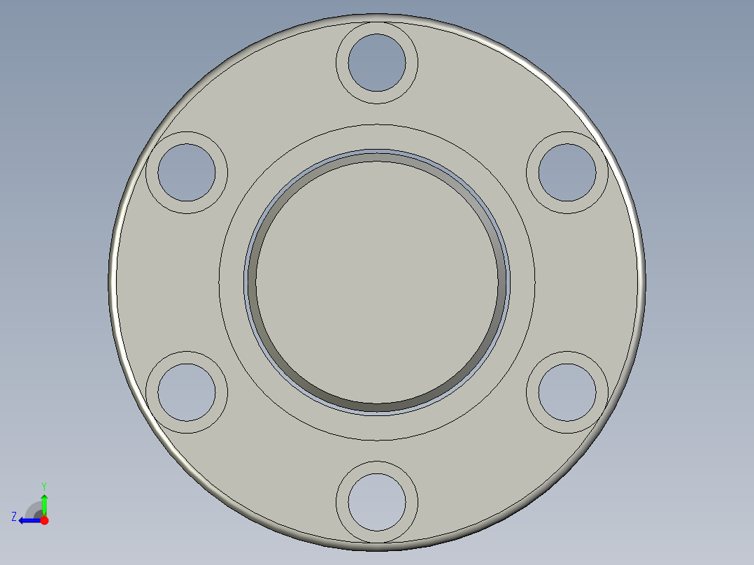 山云日尚SYS滚珠丝杠SFI6310.stp右视图