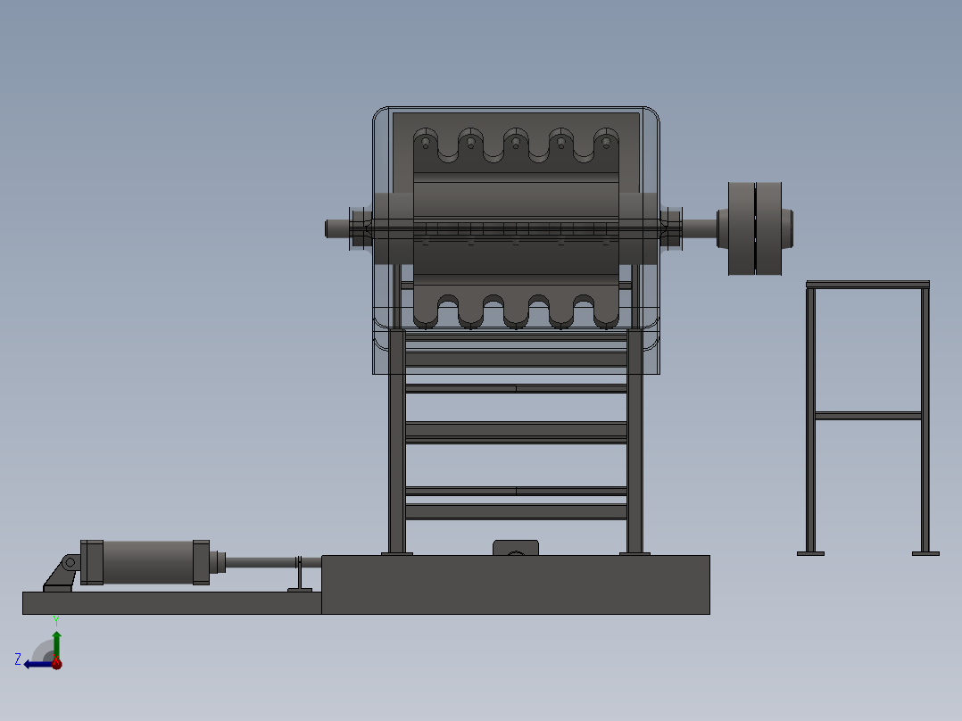 rotacioni prenosnik sklop右视图