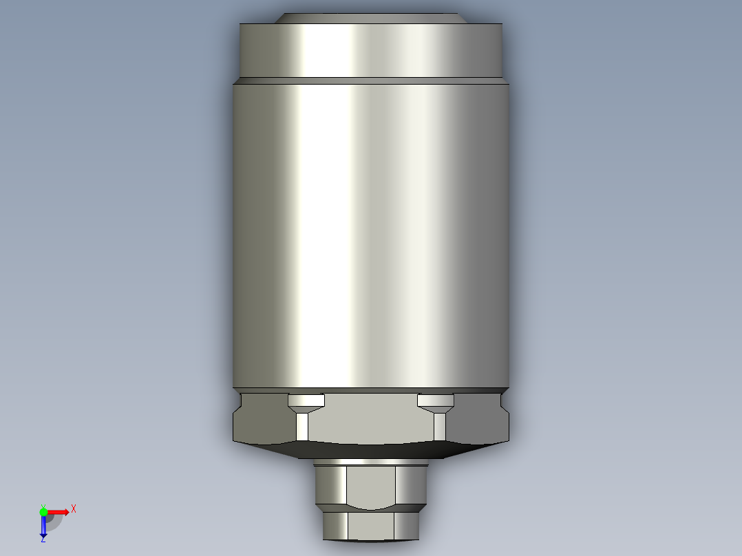 KOSMEKLD0362-x多系列多零件图纸模型俯视图