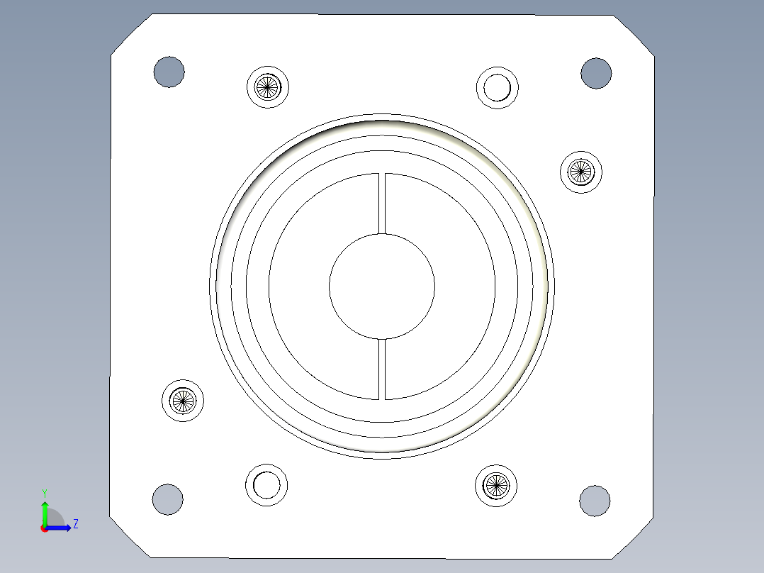 直齿孔PLE160-L1 35-114.3-200-M12.stp左视图