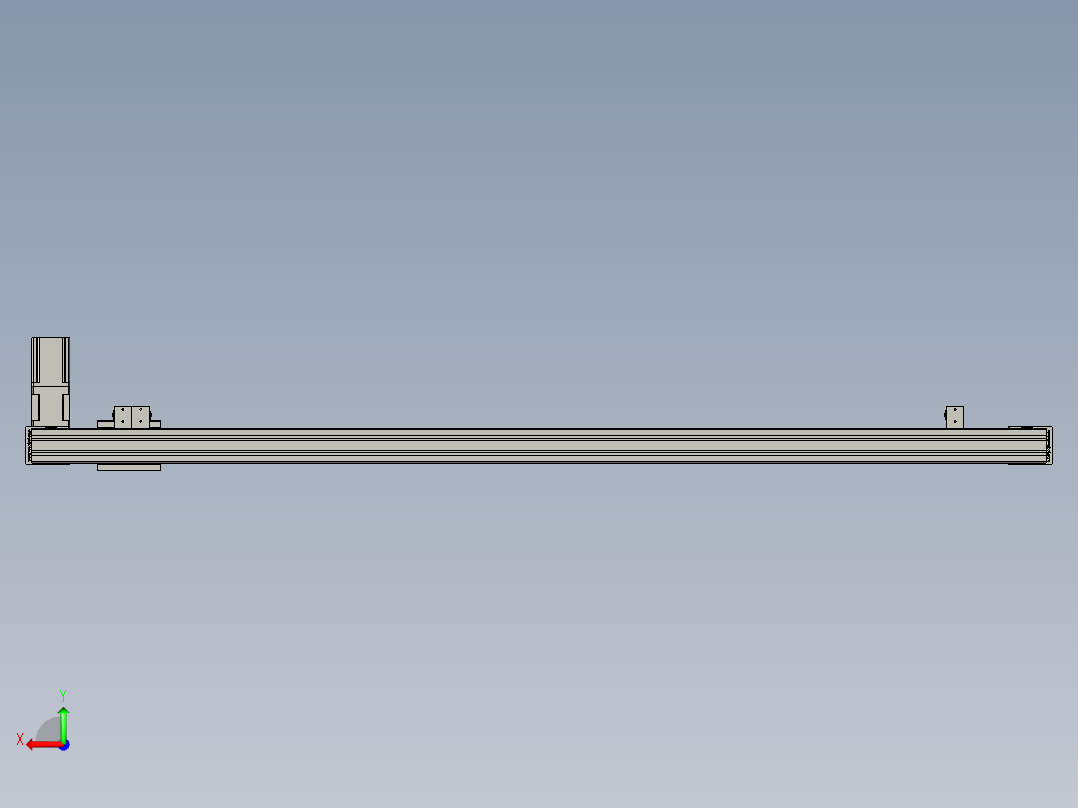 威洛博LB.GB同步带传动--欧规系列EBF5-L11-S1300-BL-P20-C4后视图