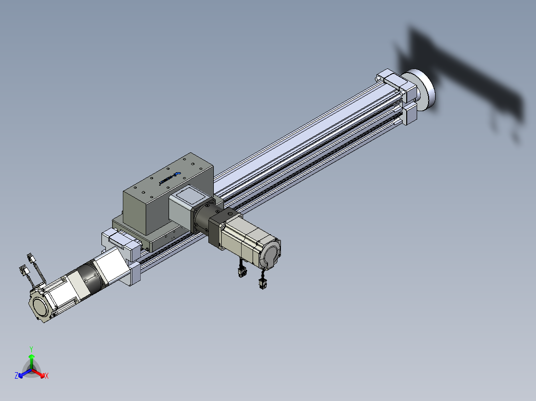 威洛博直线电机模组EB8ZR-L200-S660-LZP75B5K-ZP755K-MS3