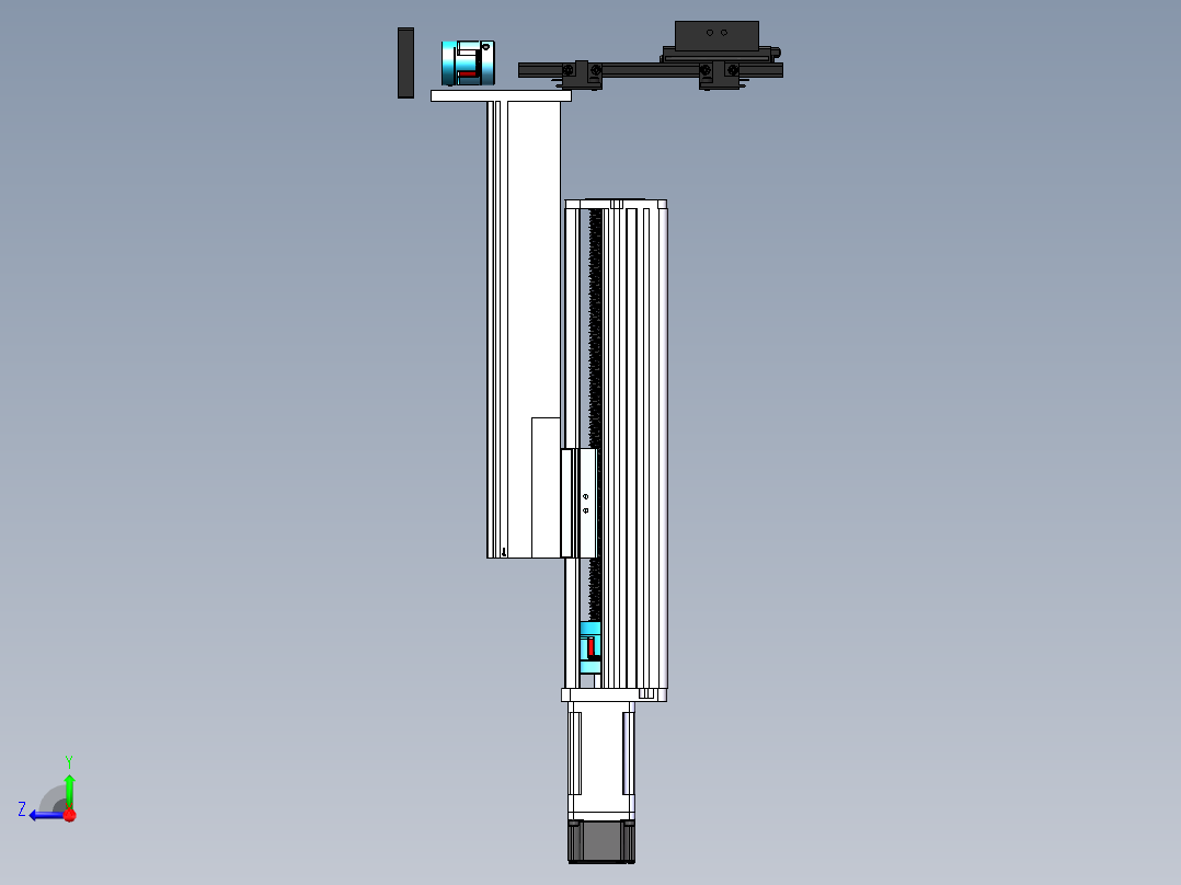 管道焊接机器人sw21可编辑右视图