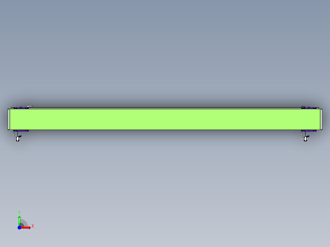 威洛博VL系列直线电机模组-2VL22H2-S2850前视图