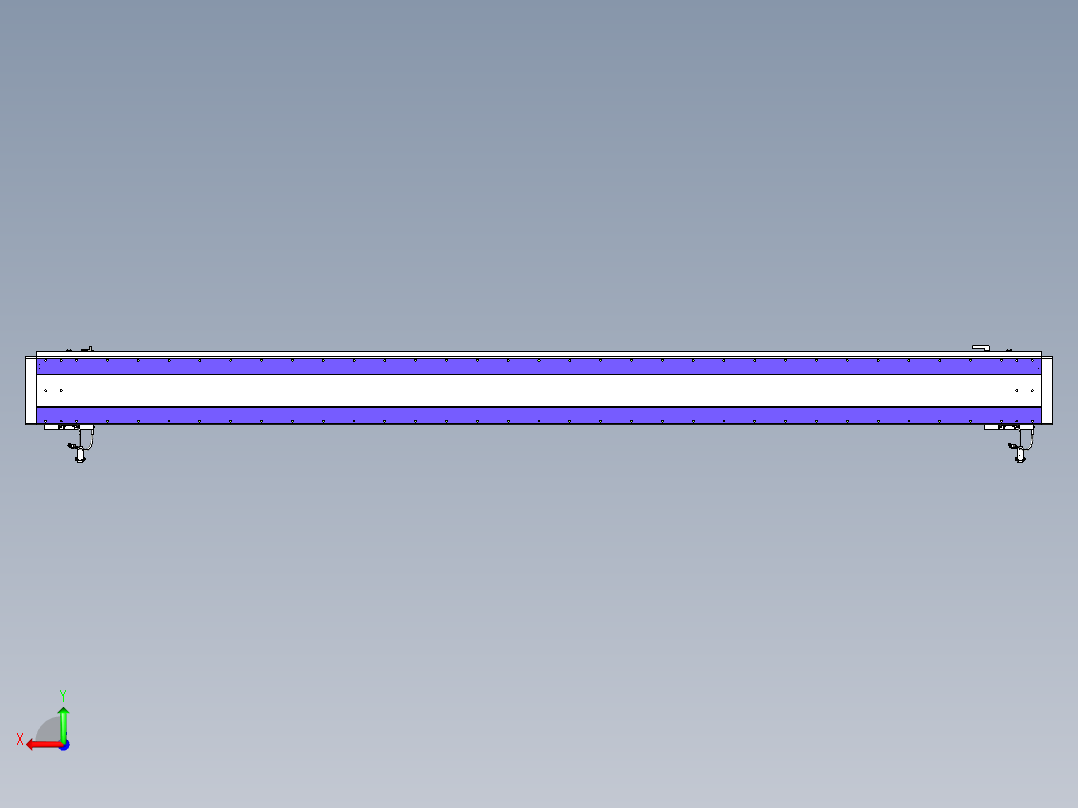 威洛博VL系列直线电机模组-2VL22H2-S2850后视图