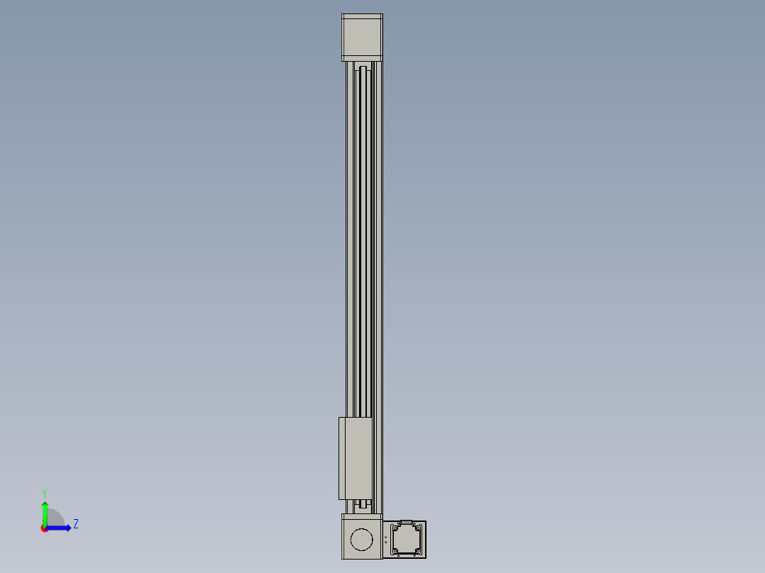 欧规系列-GB8-L96-S750-BRD-P40-MS3左视图