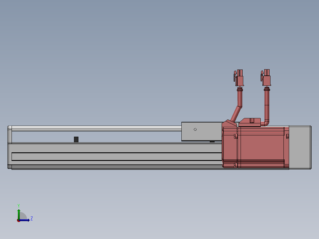 精密模组MY120-T10-200L-BR-P20B-C4-C左视图