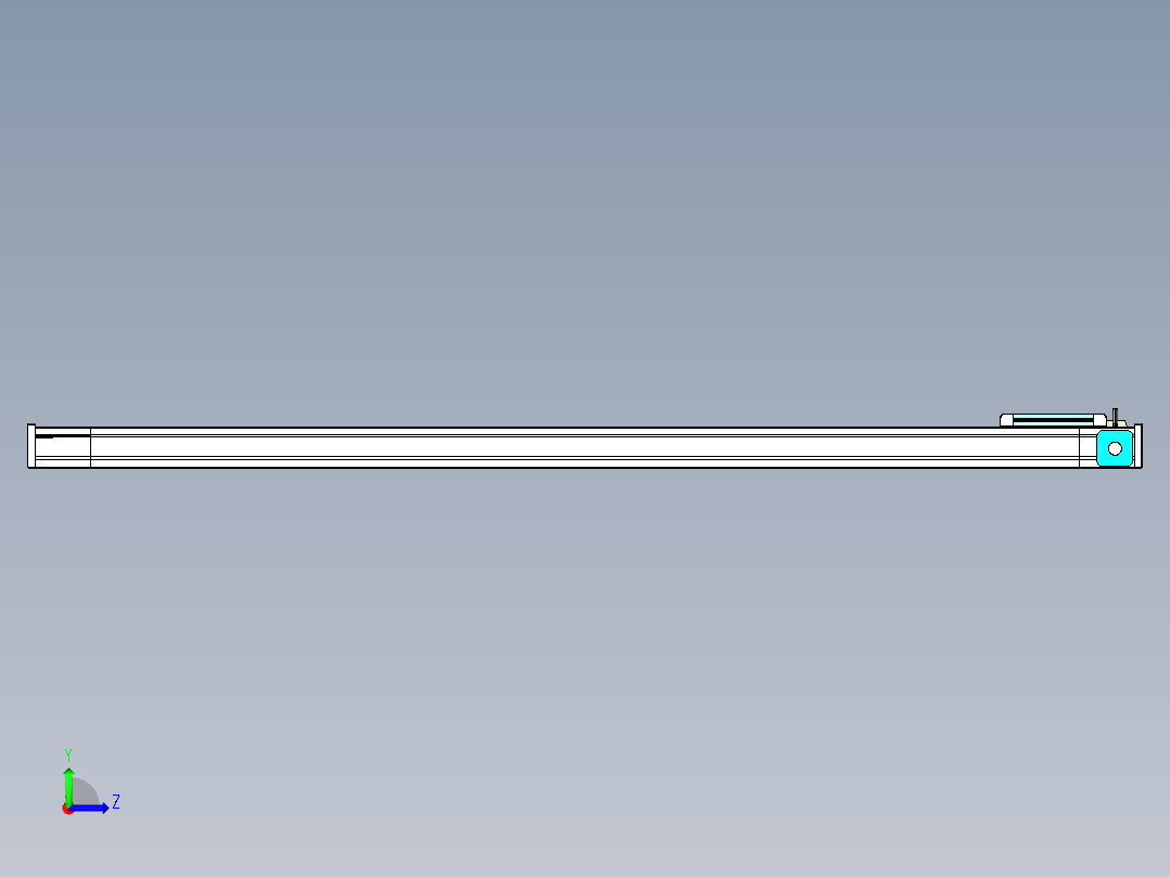 欧规系列-LB6A-L130-S1450-BL-ZP40-C3左视图
