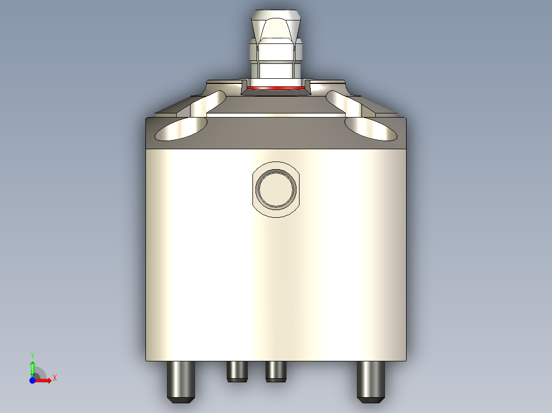 KOSMEKSFA1000-G0A-080多系列多零件图纸模型多系列多零件图纸模型前视图