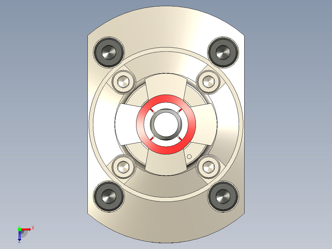 KOSMEKSFA1000-G0A-080多系列多零件图纸模型多系列多零件图纸模型俯视图