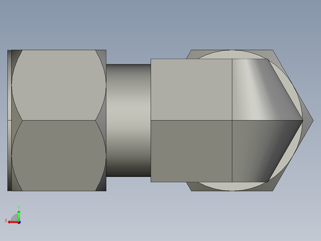 卡套式工业通用硬管接头16_cc5bu-s后视图