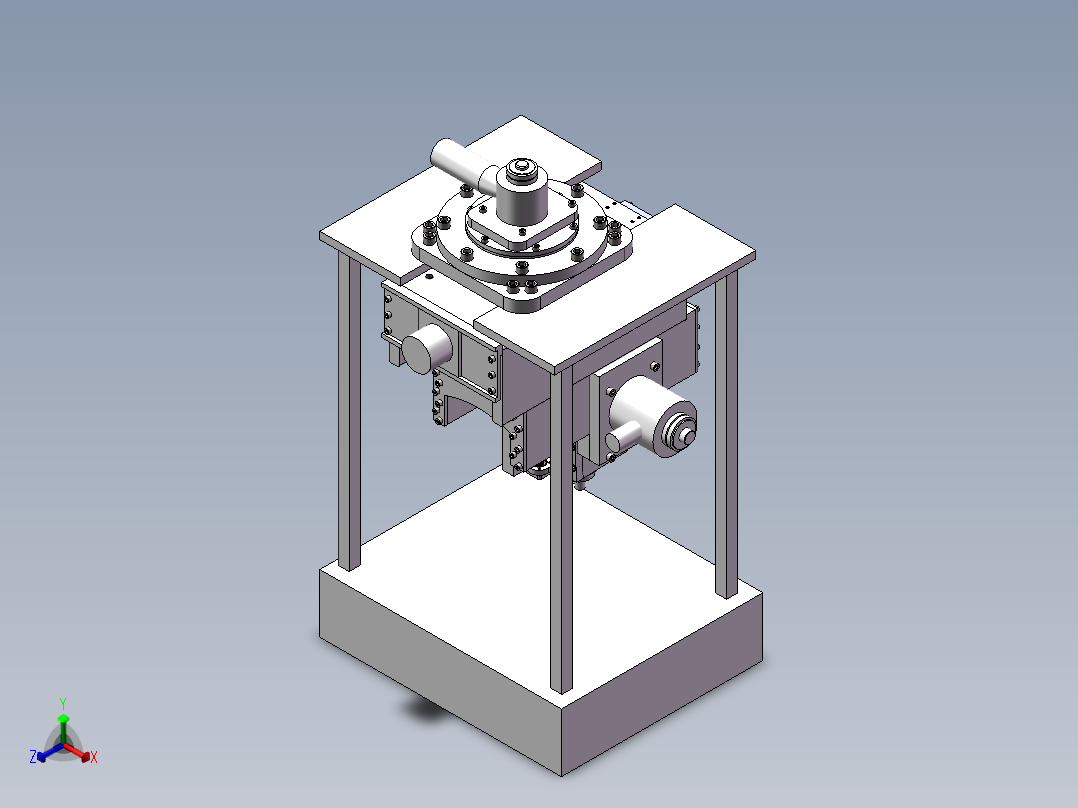 三维模型正等轴测图