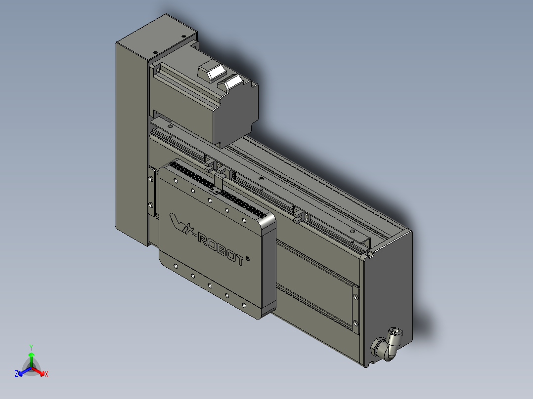 威洛博VC17-S100-BR-P75正等轴测图