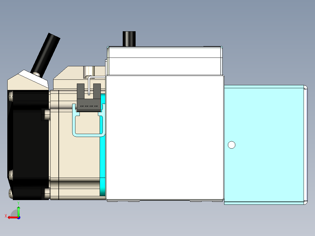 欧规系列-LB6A-L65-S2350-BR-ZP40-C3后视图